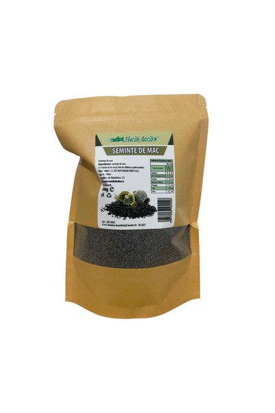 Nucile Dacilor Seminte de mac 500gr – aroma autentica, calitate premium ambal...