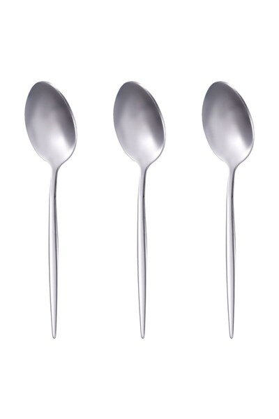 OEM Lingurite din Otel Inoxidabil "Slim" 15cm - 3buc - Set Tacamuri Metalice,...