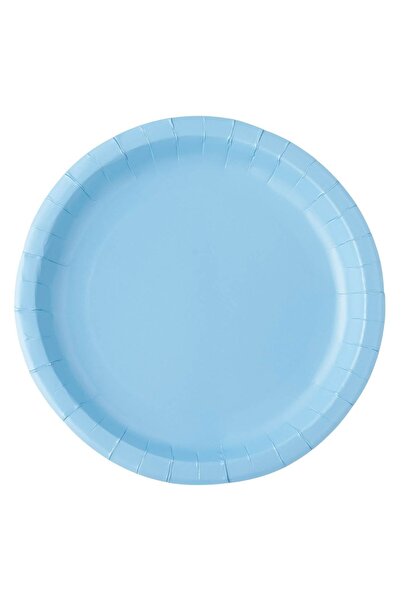 OEM Farfurii din Carton Bleu 18cm - 10buc - Set, Bucatarie
