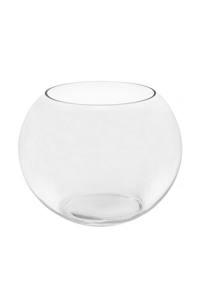 OEM Vaza Decorativa din Sticla Rotunda Transparenta Ø15x11.5cm - Vaze Rotunde...