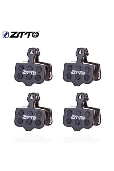 ZTTO 4 أزواج من وسادات الفرامل شبه المعدنية للدراجات الجبلية، وسادات فرامل قر...