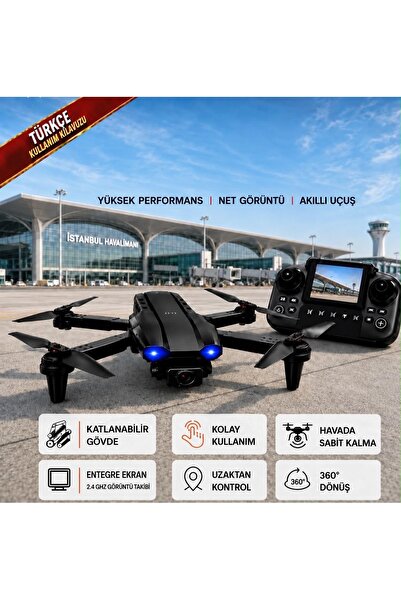 ROSE TEKNOLOJİ EKRANLI KUMANDA VE KAMERALI 360 DÖNME ÇİFT BATARYALI UYGULAMA ...