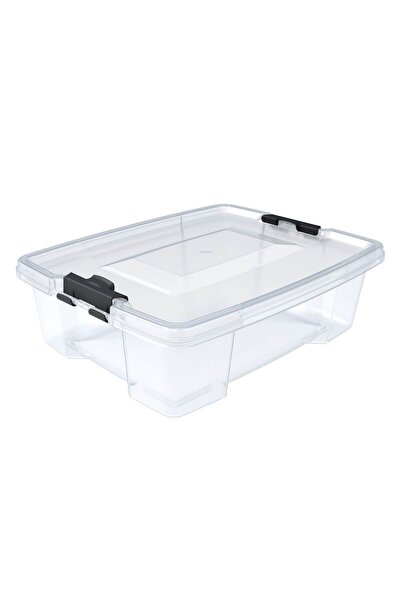 OEM Cutie de Depozitare din Plastic Transparent cu Capac 7L - Cutii Adanci, O...