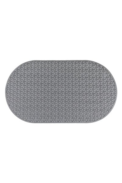OEM Covoras Antiderapant Gri Cuburi 3D pentru Baie - Covorase Antialunecare A...