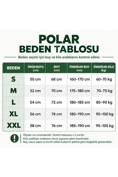 ARTHUR Kapşonlu Polar Erkek Kalın Nakış İşlemeli Kışlık Özel Güvenlik Poları