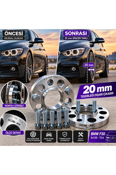 KÜB-AY TİCARET BMW F10 F30 20MM SPACER FLANŞ