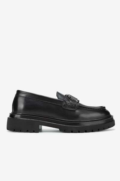 Serhat Özköroğlu Lfr-F084 Leather Roller Shoes Black