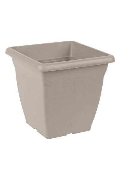 OEM Ghiveci plastic patrat moca 32x32x30cm 17l pentru flori gradina