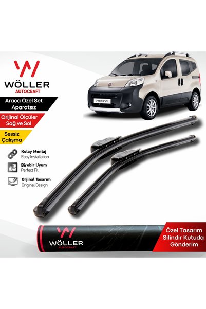 wöller Fiat Fiorino Silecek 2007 2017 Silecek Takımı Araca Özel