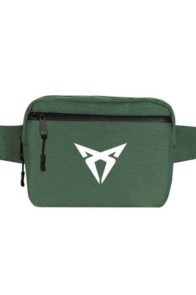 CrowsGate Kupra logo Pojasna torbica zelena boja