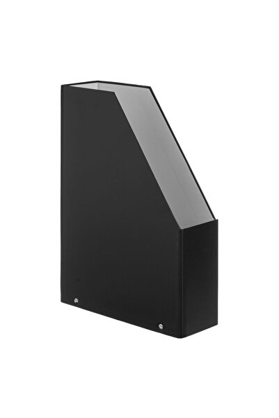 OEM Suport Dosare Negru din Carton cu Husa Metalica pentru Eticheta 23x8x33cm