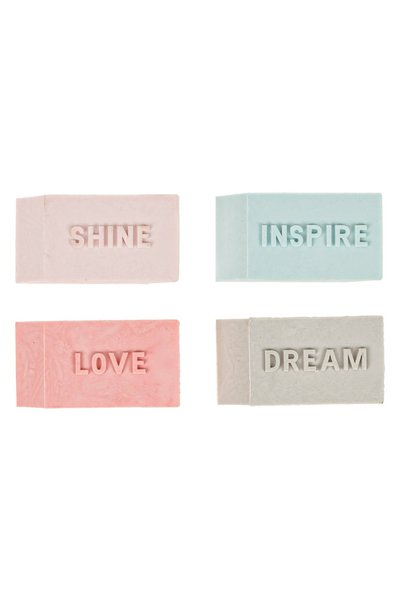 OEM Radiere de Diferite Culori Pastel cu Logo - 4buc - Simple, Produse Scoala