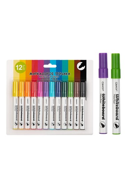 OEM Markere de Diferite Culori pentru Tabla Alba - 12buc - Marker, Produse Sc...