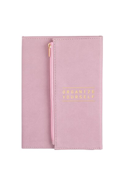 OEM Agenda A5 Roz cu Capsa & Husa cu Fermoar - 96F - Notite Tiparite, Produse...