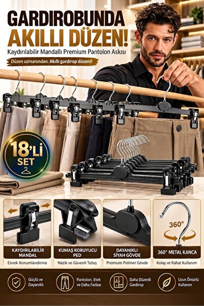 Transformacion Umerașe Premium Negre pentru Pantaloni și Fuste - Set de 18 | ...