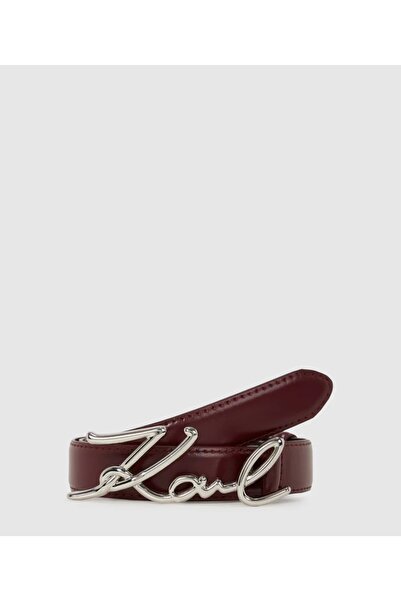Karl Lagerfeld K/SIGNATURE H2.5 BELT (A1W33205548) Windsor Burgundy Femei - 75