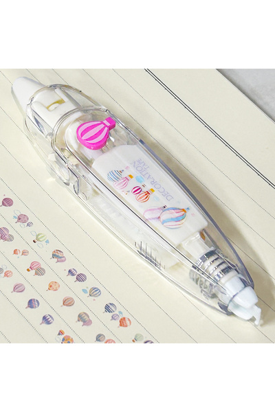 Choice8 balloon Patterned DIY Decorative Ribbon for Handbooks Diary Highlight...