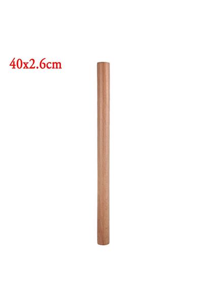 Choice 40x2.6cm Wooden Rolling Pin Fondant Cake Decoration Dough Roller Cooki...