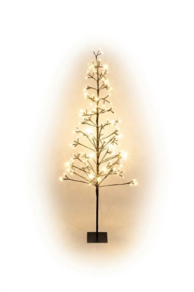 UnderShop Brad decorativ luminos de exterior de 150 cm, 216 LED-uri alb cald,...
