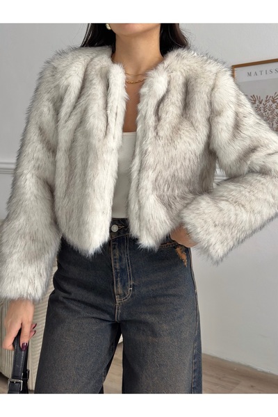 MODA DURAĞI COLLARLESS IMPORTED PREMIUM HIGH-QUALITY FUR