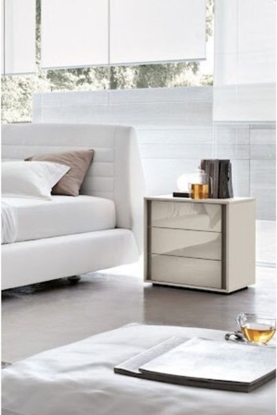 LUXURY VİLLA Luxury 3 Çekmeceli Komodin En 50cm Derinlik 40cm Yükseklik 60cm