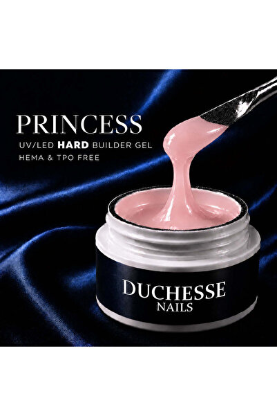 Duchesse Nails Gel de construcție dur UV/LED pentru unghii, autonivelant, FĂR...
