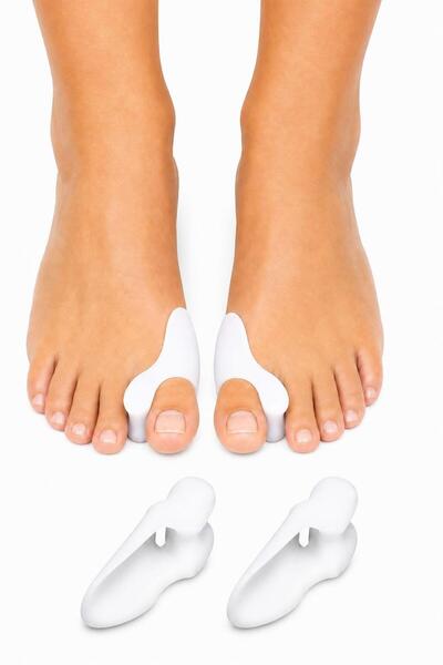 sanal trend Silicone Roller Toe Big Toe Bone Bunion Protector Silicone Bunion...