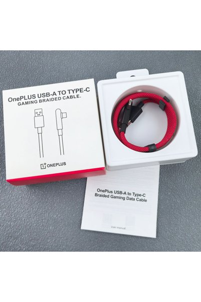 Choice كابل شحن سريع Supervooc بطول 100 سم، أحمر اللون، بقوة 100 واط و80 واط،...