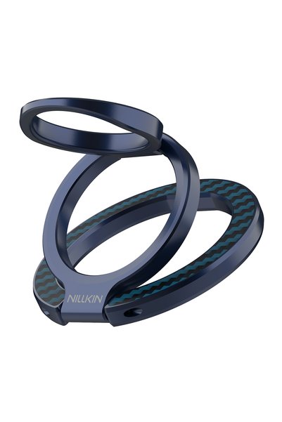 Choice NILLKIN Blue Nillkin FiberSnap Magnetic Ring Stand, 360° Rotatable Dua...