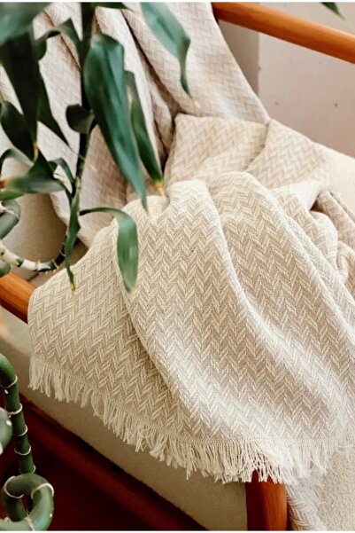 XAMANTHA 170 X 210 Cm, Cotton Non-Slip Sofa Bed Cover, Tv Blanket, Single Pique Blanket