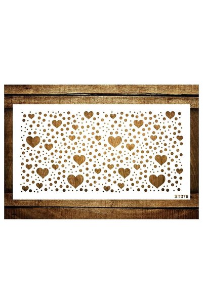 Stencil tasarım Cakes Stencil St376 Pasta, Kurabiye, Kek Süsleme Şablonları