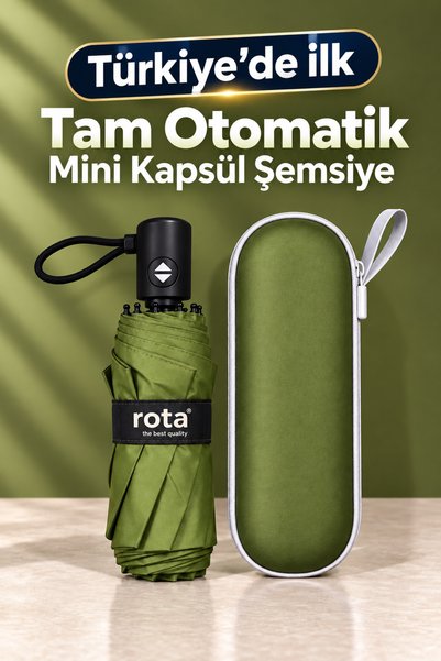 Rota 8 Telli Fiber Tam Otomatik Özel Çantalı Kılıflı Kapsül Şemsiye TR 'de İl...