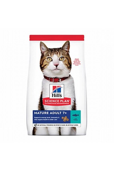 Hill's SCIENCE PLAN Ton Balıklı +7 Yaşlı Kedi Maması 1,5 Kg