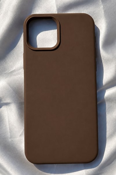 Revasser iPhone 15 için Kılıf Lansman Logolu İçi Yumuşak Kadife 15 kılıfı sil...