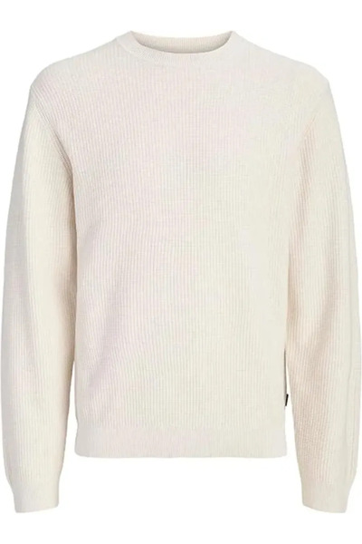 Jack & Jones Jprblaconnor Πλεκτό Ανδρικό Πουλόβερ με Στρογγυλή Λαιμόκοψη 1230...