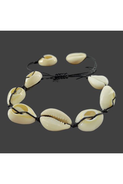 Choice1 black Bohemian Natural Sea Shell Charm Bracelets For Women Men Summer...