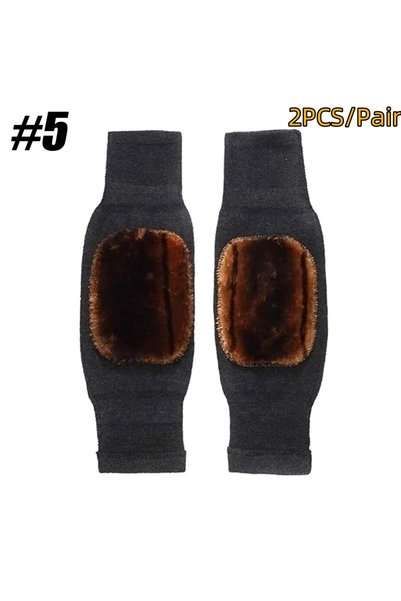 Choice 1Pair Coralline 1Pair Unisex Cashmere Wool Knee Brace Pads Winter Wind...