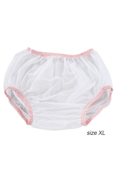 Choice5 PINK XL Premium PVC Adult Diaper Cover, Adult Incontinence Pants, Wat...