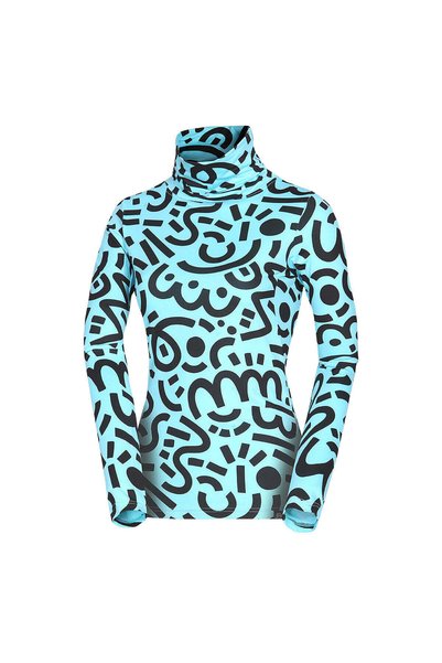 NORTHFINDER KRALOVA2 – tricou cu uscare rapidă de schi de tură pentru femei, ...