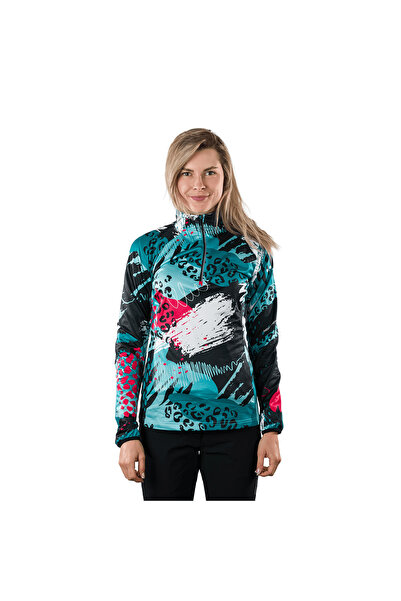 NORTHFINDER JASLYN – bluză fleece de schi pentru femei, splashblack