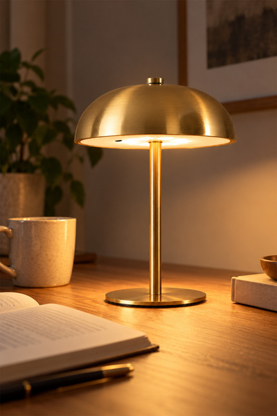 MİEN Gold Şarjlı LED Masa Lambası & Abajur