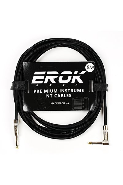 Choice7 6M-Dark EROK 1.5M/3M/6M/10M Premium Guitar Cable 1/4 Inch Instrument ...