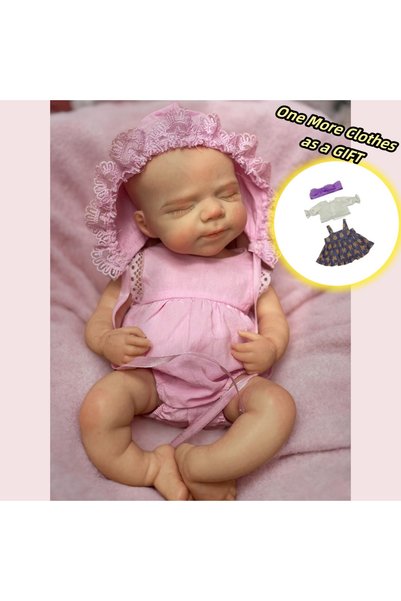 Choice Painted Girl-1 2 Sets Clothes & Washable Pascale Whole Body Silicone B...