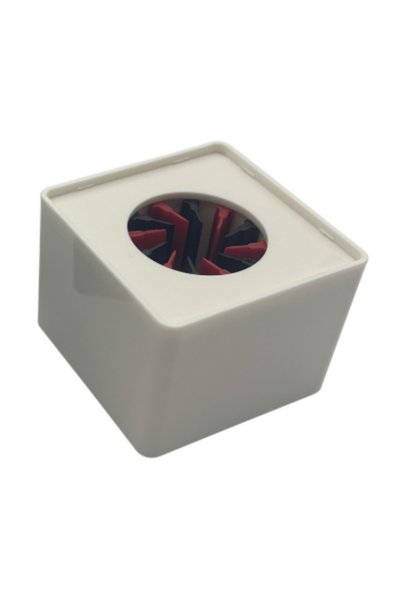 Choice6 Silicone-White MF3 Microphone Flag Station Portable Square Cube ABS F...