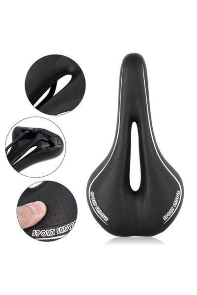 Choice Black Mountain Road Bike Seat Comfortable Soft Cycling Cushion Exercis...