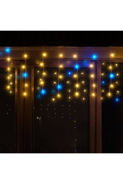 Choice EU 220V Plug 6M 6M/12M LED Icicle String Lights Icicle Fairy Light Out...