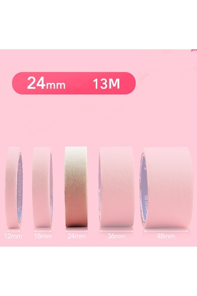 Choice3 24mm 12mm-48mm Masking Tape Art Painting Sealing Adhesive Textured Ta...