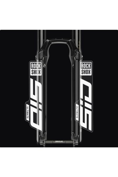 Choice white 1set 1set RockShox SID Front Fork Stickers Decorative Protective...