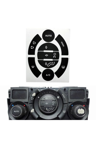 Choice 1 Pcs Button Repair Sticker Fits For 308/ 3008/5008 A/C Climate Button...