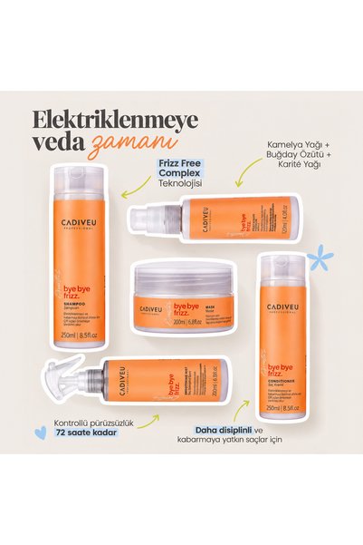 Cadıveu Essentials Bye Bye Frizz Maske 200 ml